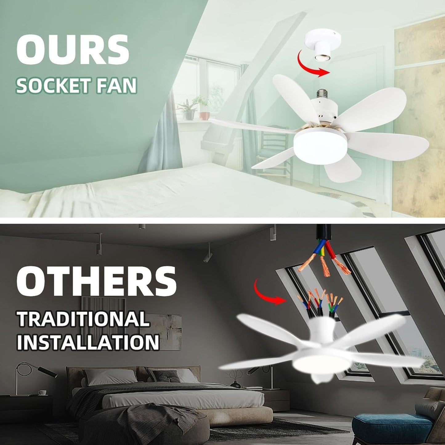 FOCO VENTILADOR 6 ASPAS tk