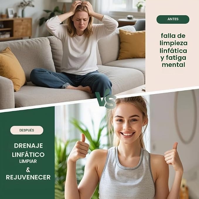 Gotas de bienestar, aceite de desintoxicación de drenaje linfático